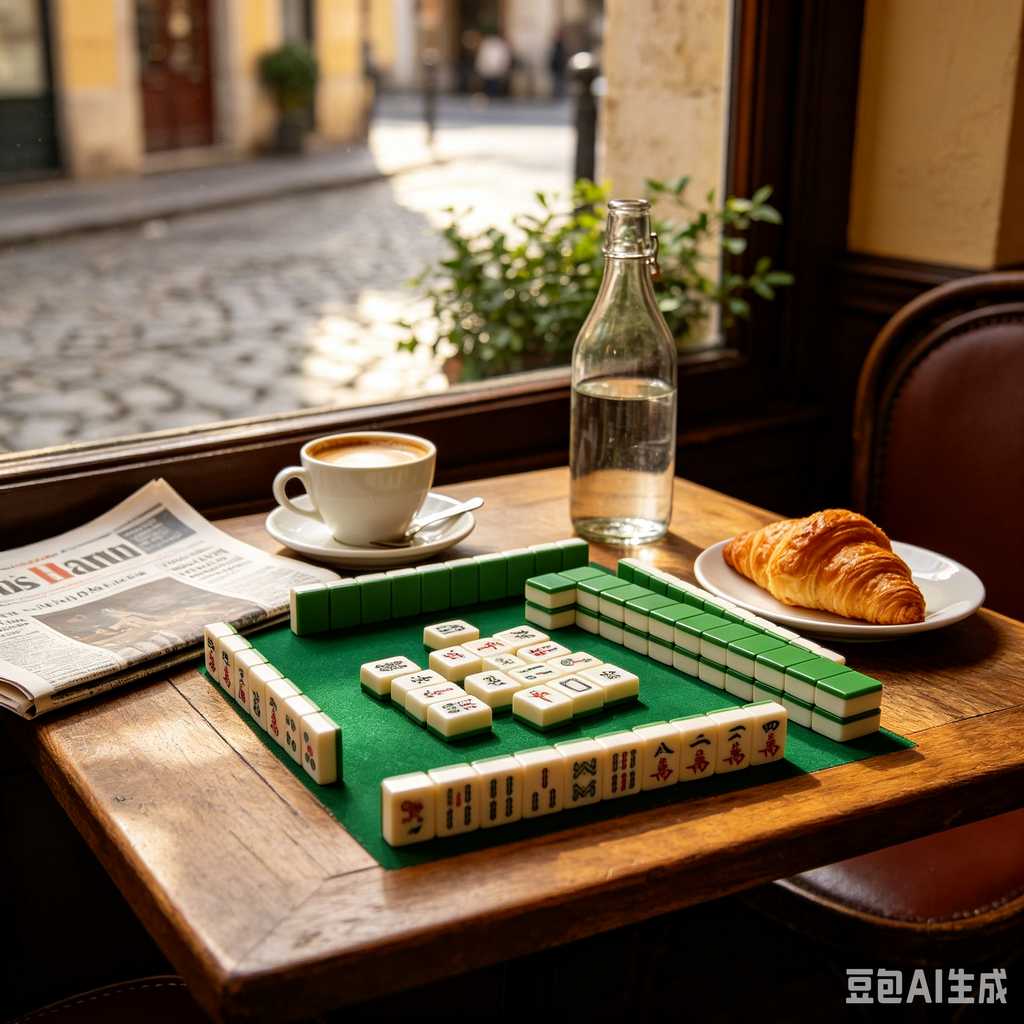 stable print mahjong set